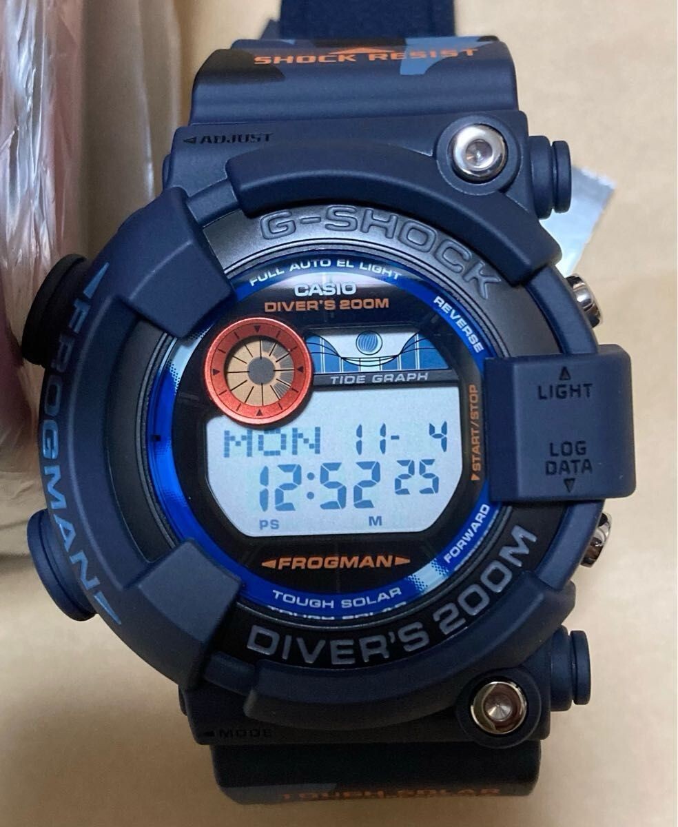 CASIO G-SHOCK FROGMAN GF-8250CM-2JR 迷彩新品 Casio G-Shock Men in Camouflage Frogman Quartz Men's Digital