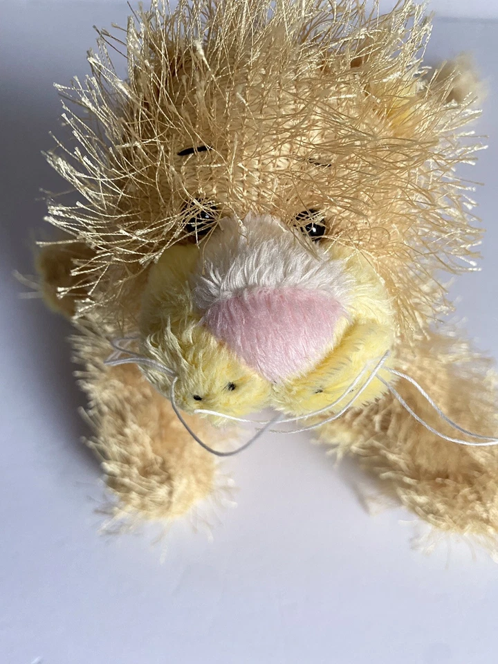 Lot of 2 GANZ WEBKINZ Striped Alley Cat & Lioness plush stuffed animal toys N/C  - Image 2 of 4