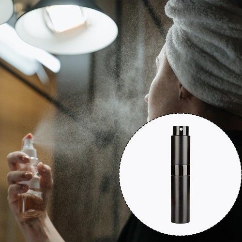 3PCS 8ml Refillable Perfume Atomiser Bottles Travel Spray Dispenser - Black - Picture 3 of 5