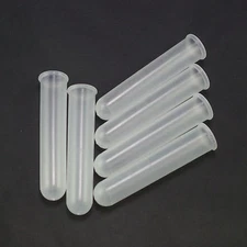 QTY10 20ml Plastic Test Tubes Centrifuge Tubes Round Bottom Length 110mm