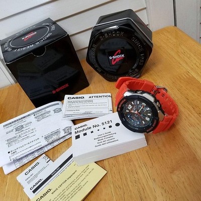 CASIO Armbanduhr GW-3000M-4AER G-Shock Sky Cockpit Funk Solar Herren Analog