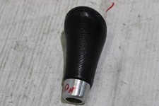 1997-2001 Honda Prelude Momo Shifter Knob Shift Black Leather Red Stitching