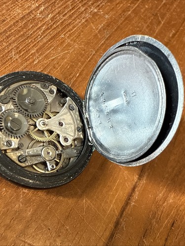 Reloj Bolsillo Antiguo Victoriano Damas Gunmetal c.1900 Funcionando - Imagen 6 de 8