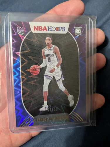2020-21 Panini NBA HOOPS Tyrese Haliburton #238 Purple Explosion (RC)