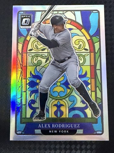 Alex Rodriguez #19 2026 Panini Donruss Stained Glass card