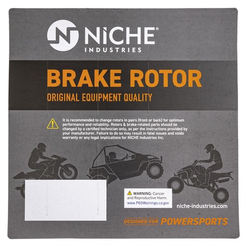 NICHE Front Brake Rotor Pad Kit for Yamaha YZF R6 5JJ-W0045-00-00 Semi Metallic - Foto 3 di 6