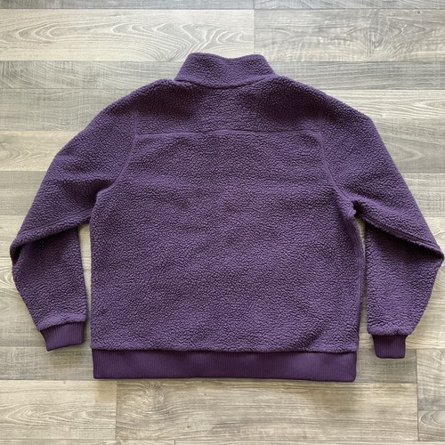 Carhartt High Pile Sherpa Fleece Jacket Women’s XL Purple Full Zip 103913 V22 - Picture 11 of 12