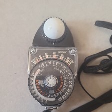 Vintage Sekonic Studio Deluxe L-398 Light Meter Japan Analog Camera Exposure