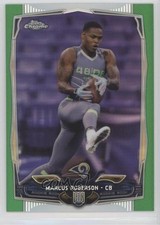 2014 Topps Chrome Green Refractor Marcus Roberson #190 1u6