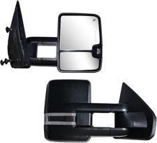 Towing Mirrors Compatible With Ford 2004 2005 2006 2007 2008 2009 2010 Black