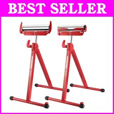 Adjustable Woodworking Roller Stand 250 lb Capacity
