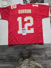 Josh Gordon Kansas City Chiefs Autographed Custom Jersey JSA Witnessed