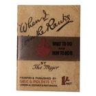 WW1 British When I Join the Ranks Information Book - Great War Memorabilia Repro