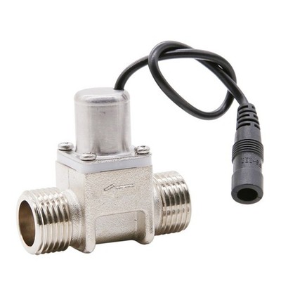 Power-saving Pulse Solenoid Valve G1/2 Thread Flushing Valve for Bathroom Metal