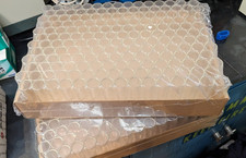Bulk Lot 360 Glass Shell Vials 8 Dram 30mL 1oz Clear NOS 25mm x 95mm 2X180/Tray
