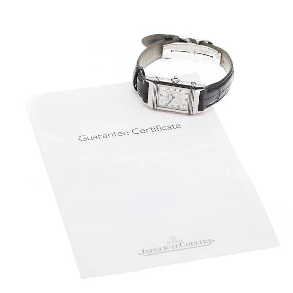 Jaeger LeCoultre — Jaeger-LeCoultre Reverso Duetto 266.8.44/Q2668412 21mm Hand-Winding Watch #C2207
