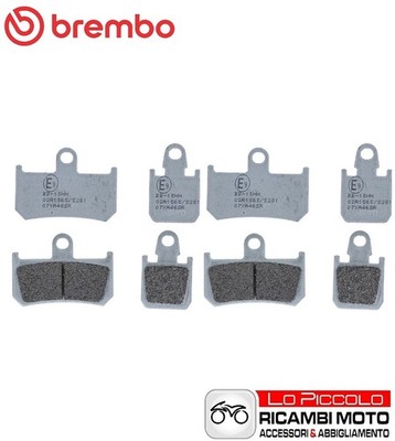 KIT Vordere Bremsbeläge Brembo Racing SR Yamaha MT-01 1670 SP 2007 2008