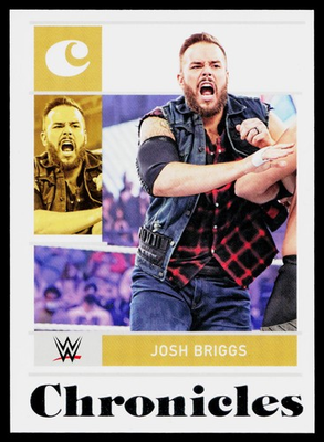#ad 2022 Panini Chronicles WWE Josh Briggs #4 RC WRESTLING $1.50