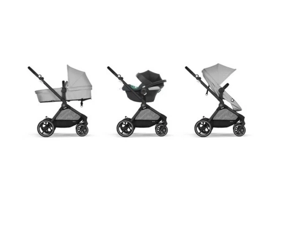 Cybex EOS Aton B2 I- Size Travel System – Lava grey-mid Grey NEW & Sealed - Image 2 of 4