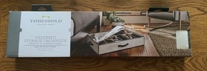 NEW IN BOX SEALED Underbed Storage Fabric Shoes Organizer w/ Reinforced Handles