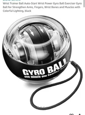 Wrist Trainer Gyroscopic Strengthener Ball for Arms, Fingers, and Wrist