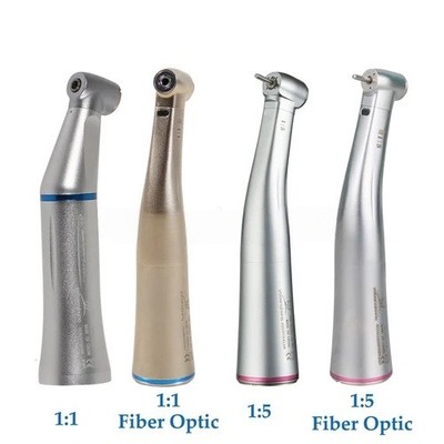 Dental 1:1/1:5 Increasing Contra Angle Handpiece Fit NSK Electric Motor