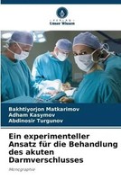 Bakhtiyorjon Matkarimov (U. A.) | Ein Experimenteller Ansatz FüR Die...