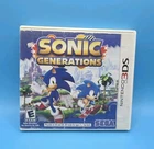 Nintendo 3DS Game - Sonic Generations - Tested Working SEE PICS