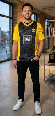 BVB Dortmund Sondertrikot Gr.S -50 Jahre WS Stadion 2024 / 1974 Händler/Original - Bild 1 von 4