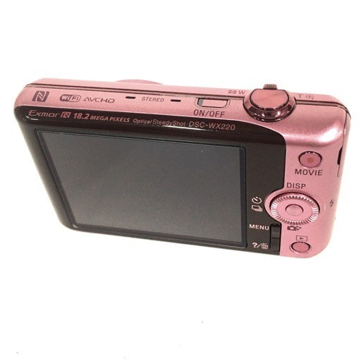 Sony Cyber-Shot DSC-WX220 18.2 MP Digital Camera Zoom Pink