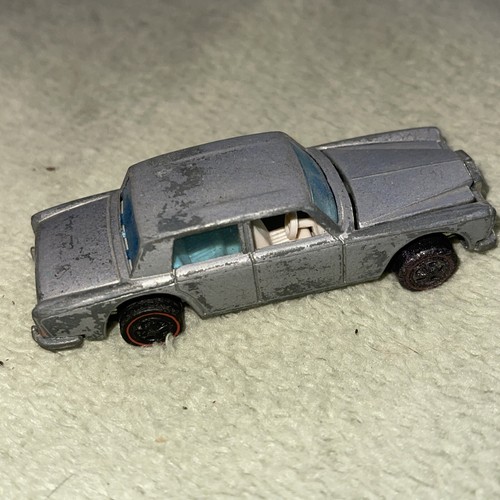 1969 Hot Wheels Redlines Rolls-Royce Silver Shadow Made In Hong Kong - Picture 3 of 5