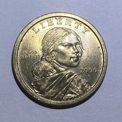 2000 d sacagawea dollar wounded eagle | eBay