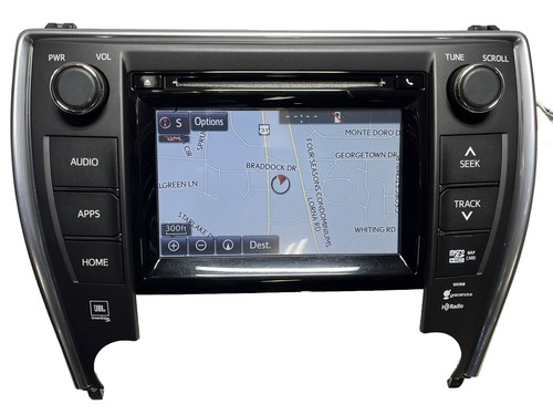 15 16 17 Toyota Camry OEM GPS Navigation JBL AM FM XM Radio Touch-screen 100368 - Picture 5 of 9