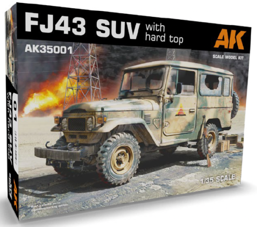 AK Interactive 1/35 FJ43 Toyota LAND CRUISER LKW Kunststoff Modellbausatz #AK35001 - Bild 1 von 14