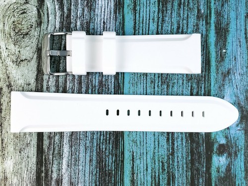 Hadley Roma MS3377 28 mm Genuine Silicone Sports Strap / Band - Picture 9 of 12