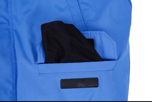 Canada Goose Chilliwack Bomber Jacket Blue PBI Woman Size Large - Picture 7 of 7