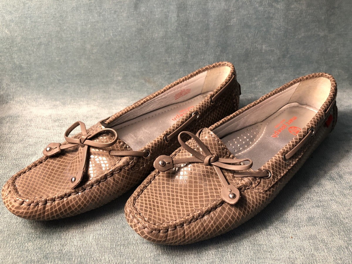 MARC JOSEPH Women Cypress Hill Leather Driving Loafers Snake  display picture 3