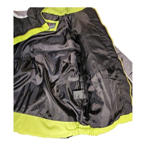 Sistema di protezione ragazzo puffer jacket nero zip cappuccio foderato pile isolato 8 - Foto 4 di 10