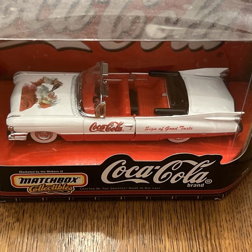 Matchbox Collectibles "Coca Cola Series" 1959 Cadillac Convertible Model #37975 - Picture 3 of 5