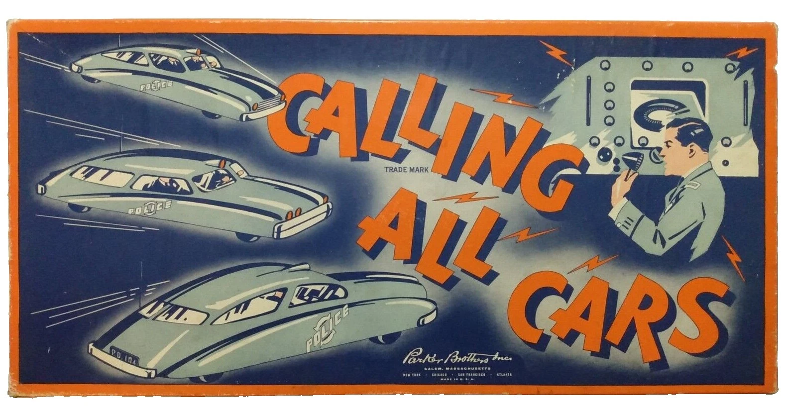 Parker Brothers 1938 Year Vintage Manufacture Board & Traditional Games