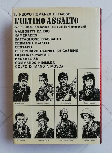 L'ULTIMO ASSALTO, Sven Hassel, Longanesi 1976. OTTIMO in COPERTINA RIGIDA - Picture 3 of 5