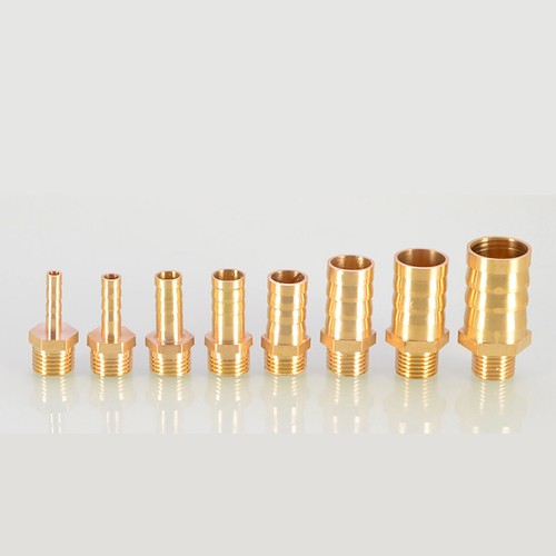 Brass Hose Barb Tail Fitting 1/8 1/4 3/8 BSP to 6mm~19mm.Male Thread Connector - Picture 6 of 26
