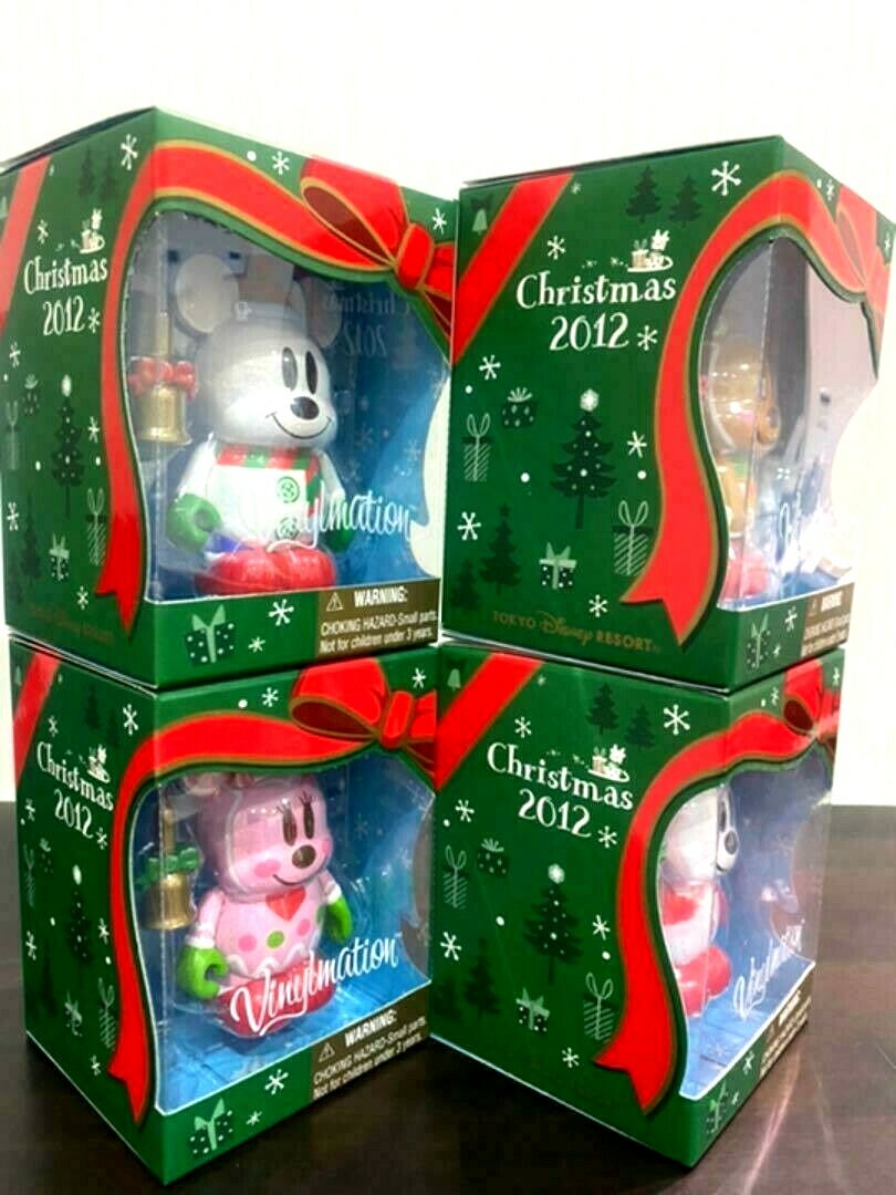 TOKYO Disney Mickey Minnie Vinylmation GingerBread Snowman