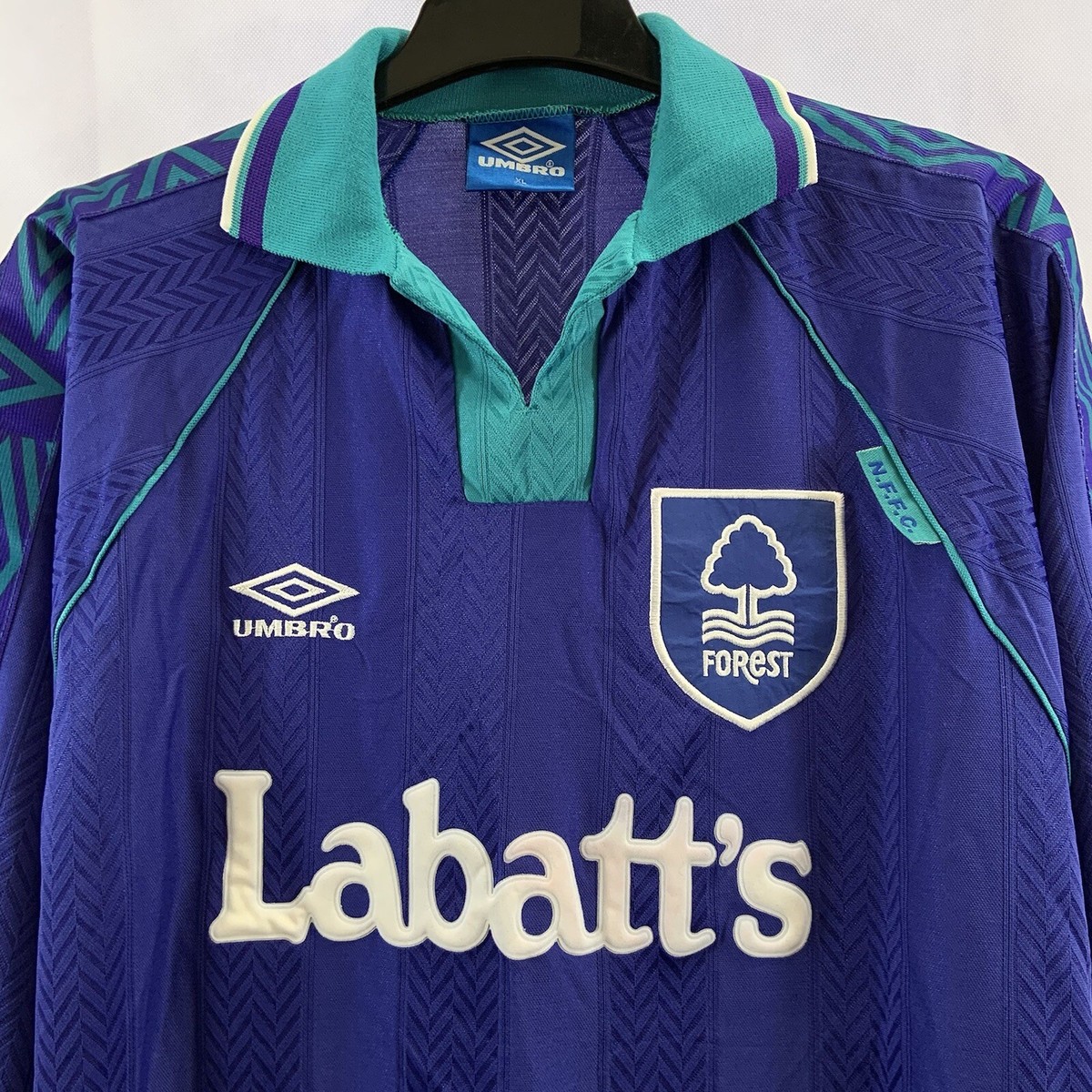 激レア　umbro Nottingham Forest プルオーバージャケット 1986-87 Nottingham Forest Umbro Track Jacket XL.Boys