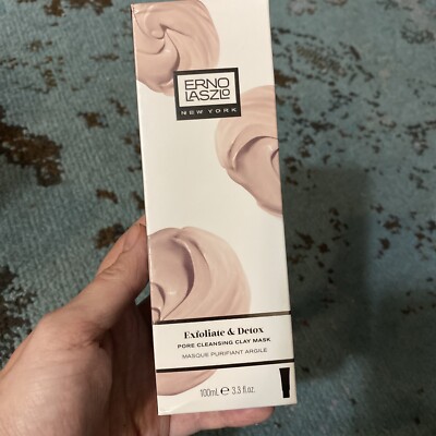 erno laszio pore cleansing clay mask, purifying, new in box, 3.3 oz