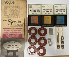 VINTAGE SEWING SUPPLIES MIXED LOT FC107-2Q4551