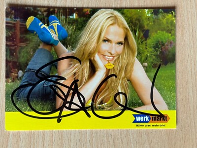 Sonya Kraus - Autograph Card Original Signed - #S16717
