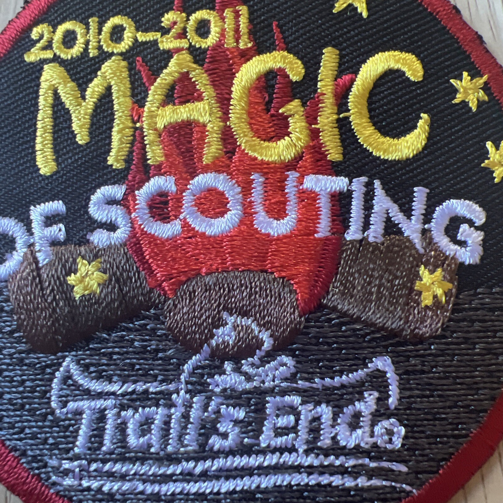 BSA  2010-2011 Trails End Magic Of Scouting Patch