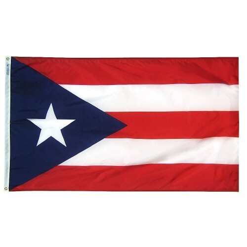 Puerto Rico Annin Flagmakers Commonwealth Nylon Flagge Indoor Outdoor alle Größen - Bild 1 von 9