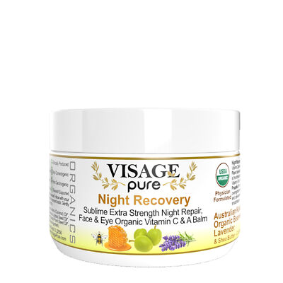Night Recovery - Extra Strength Restorative Melting Balm -Organic-by Visage Pure